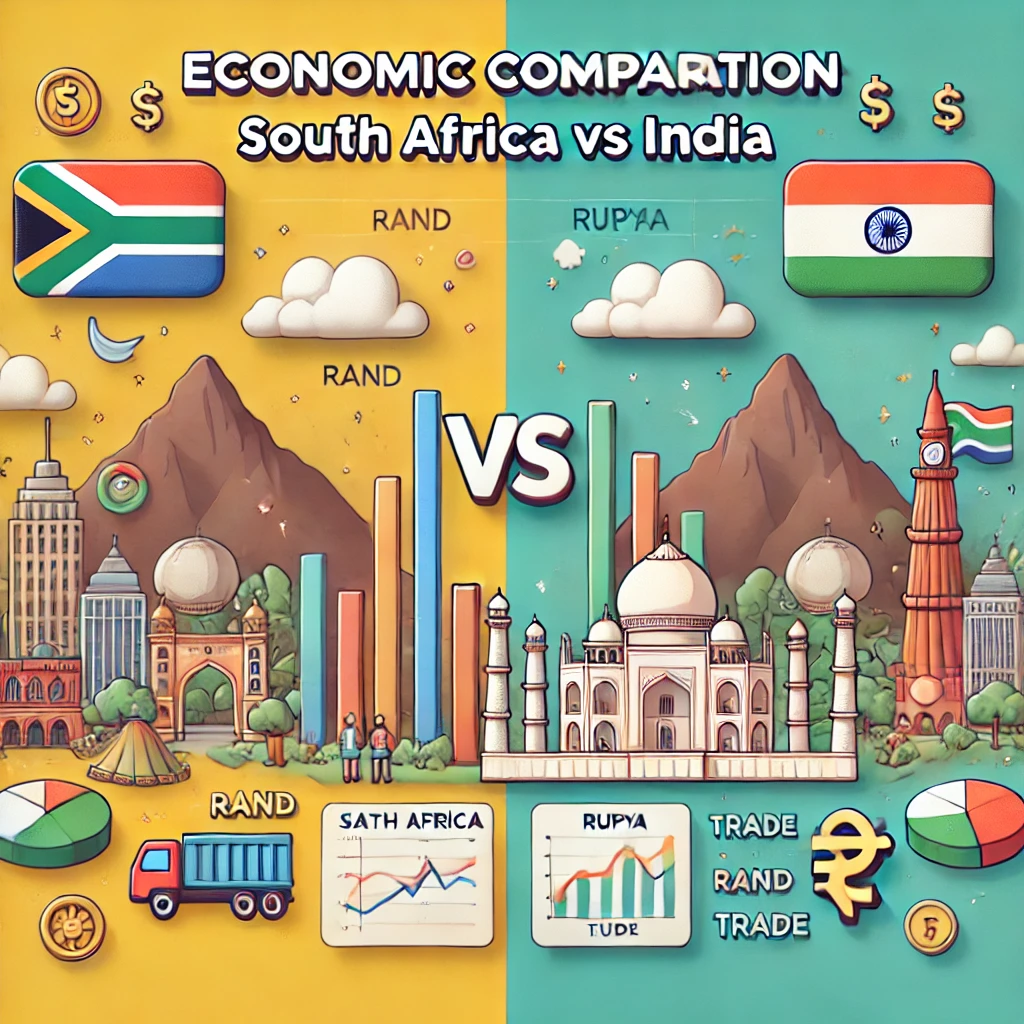 Economic Comparison: India vs South Africa